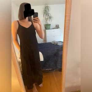 Carly Jean Los Angeles spaghetti strap ribbed dress